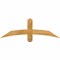 Ekena Millwork Bellingham Rough Sawn Timber Gable Bracket, Western Red Cedar, 48"W x 16"H x 2"D x 4"F, 8/12 Pitch GBW048X16X0204BEL00RWR - alternate 1